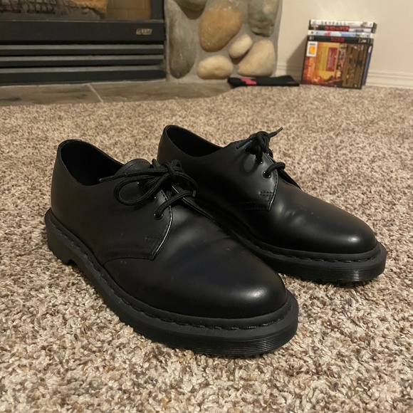 Dr Martens - 1461 MONO SMOOTH LEATHER OXFORD SHOES main image 4